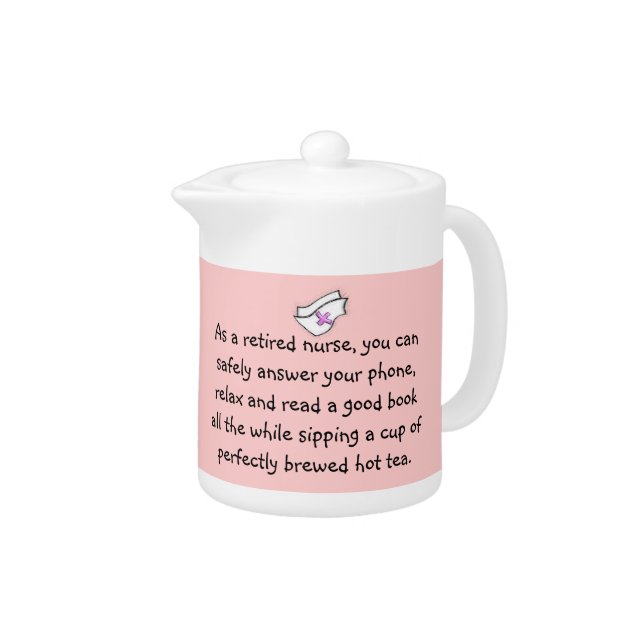 Retired  Nurse Teapot (Right)
