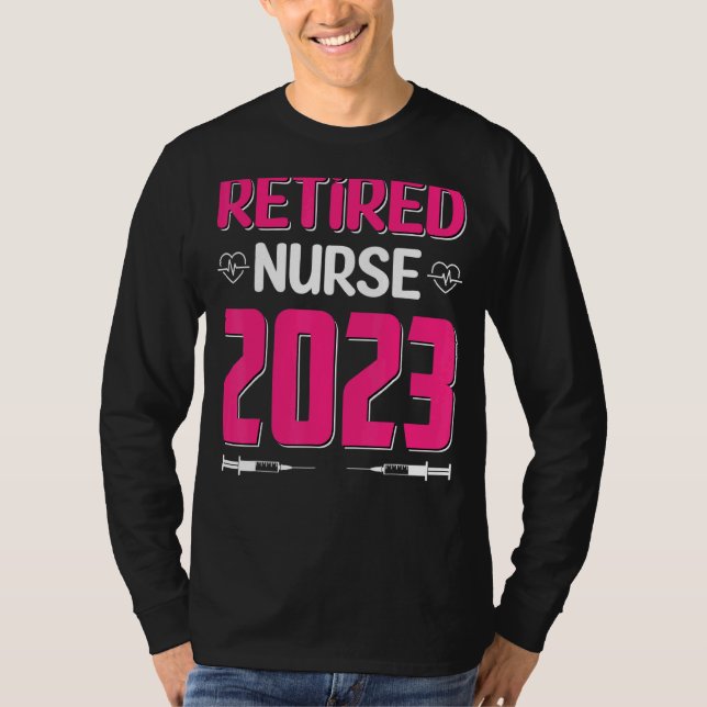 Retired Nurse Womens Nursery Nursing Retirement 20 T-Shirt (Front)