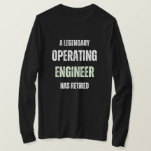 Retired Operating Engineer vintage retirement
