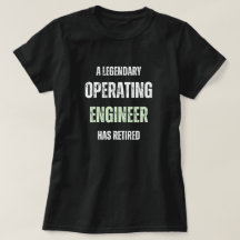 Retired Operating Engineer vintage retirement