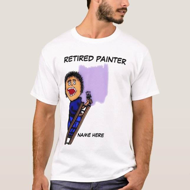 Retired Painter T-Shirt (Front)
