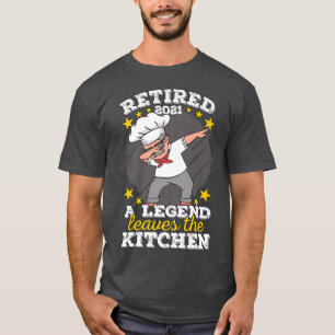 Retired Pastry Chef Baker Pizza Maker Cookretireme T-Shirt