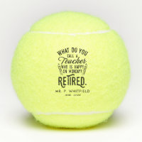Retired PE Teacher Retirement Party Personalized