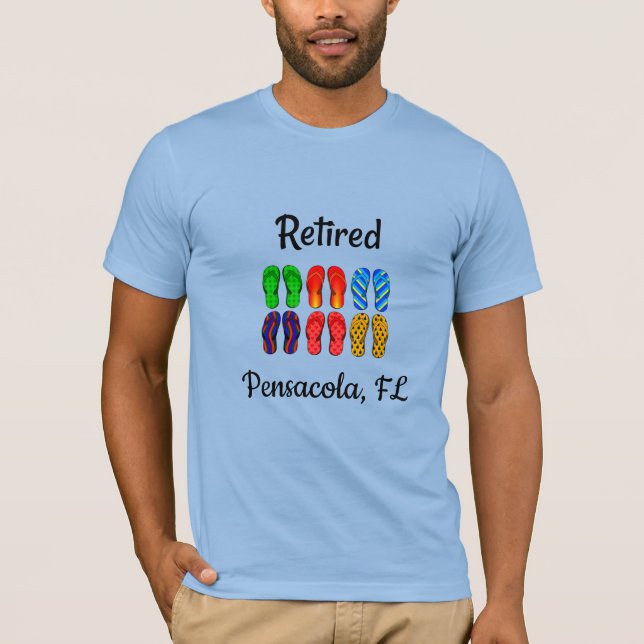 Retired - Pensacola, FL T-Shirt (Front)