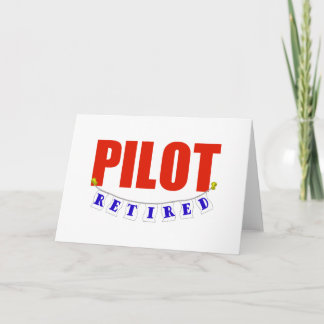 RETIRED PILOT CARD