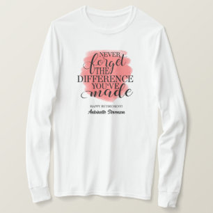 Retired Pink T-Shirt