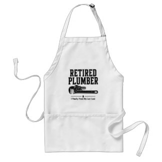 Retired Plumber Gri — I Finally Fixed My Last Leak Adult Apron