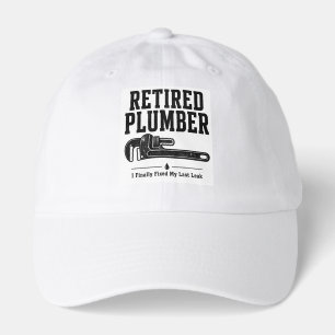 Retired Plumber Hat — I Finally Fixed My Last Leak