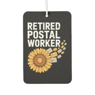 Retired Postal Worker Air Freshener