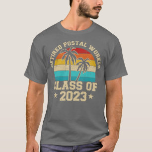 Retired postal worker class of 2023 vintage retire T-Shirt