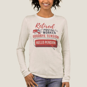 Retired Postal Worker Funny Mailman Retirement Tri-Blend Shirt
