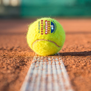 Retired Postal Worker Gag Retiring Personalized Tennis Balls