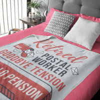 Retired Postal Worker Goodbye Tension Retirement