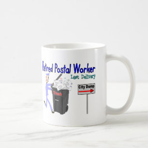 Retired Postal Worker Last Delivery Coffee Mug