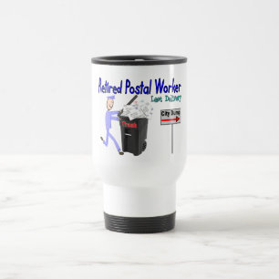Retired Postal Worker Last Delivery Travel Mug