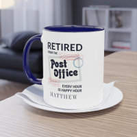 Retired Postal Worker Leaving Party Gifts for Boss