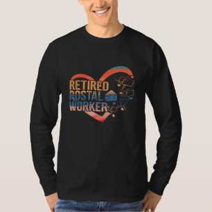 Retired Postal Worker Mailman Retirement 12 T-Shirt