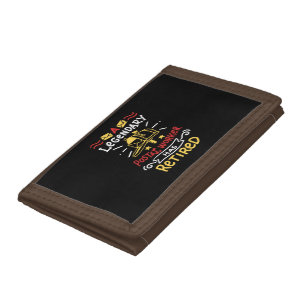 Retired Postal Worker Mailman Retirement Gift Trifold Wallet