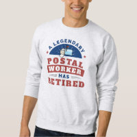 Retired Postal Worker Mailman Retirement Novelty