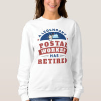 Retired Postal Worker Mailman Retirement Novelty