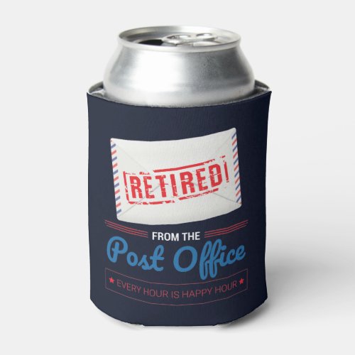 Retired Postal Worker Mailman Retirement Party Can Cooler