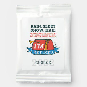 Retired Postal Worker Mailman Retirement Party Margarita Drink Mix