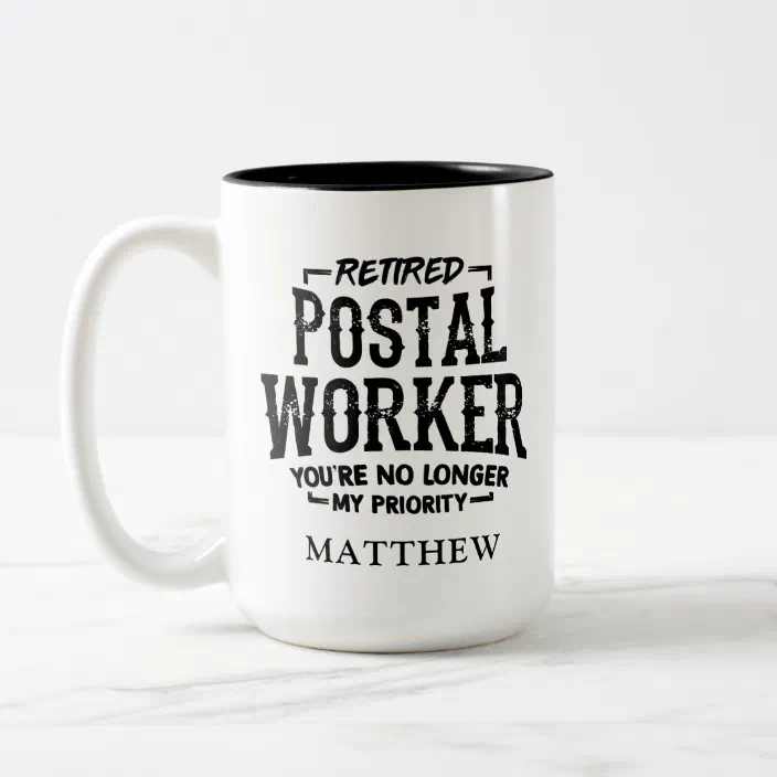 Best MAILMAN Ever Thank You for Your Hard Work Coffee Mug Mail Carrier Gift New