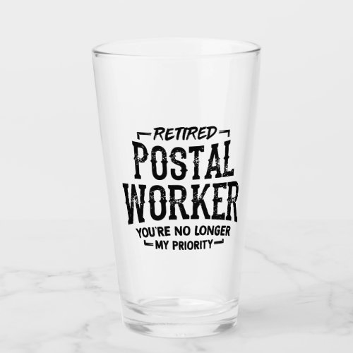 Retired Postal Worker No Longer Priority Glass