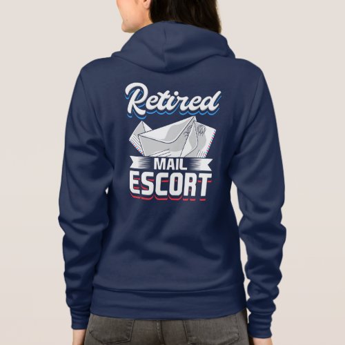 Retired Postal Worker Retirement Grandma Hoodie