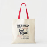  Funny Postal Worker Retirement Design For Mailman Men Women  Tote Bag : Clothing, Shoes & Jewelry