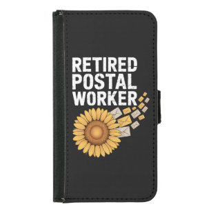 Retired Postal Worker Samsung Galaxy S5 Wallet Case