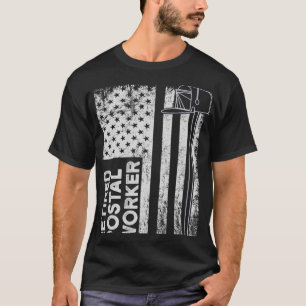 Retired Postal Worker Scoring Mailman Retirement D T-Shirt