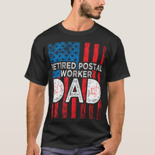 Retired Postal Worker Success Mailman Retirement D T-Shirt