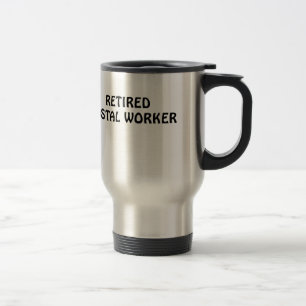 Retired Postal Worker Travel Mug