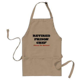 Retired Prison Chef Adult Apron
