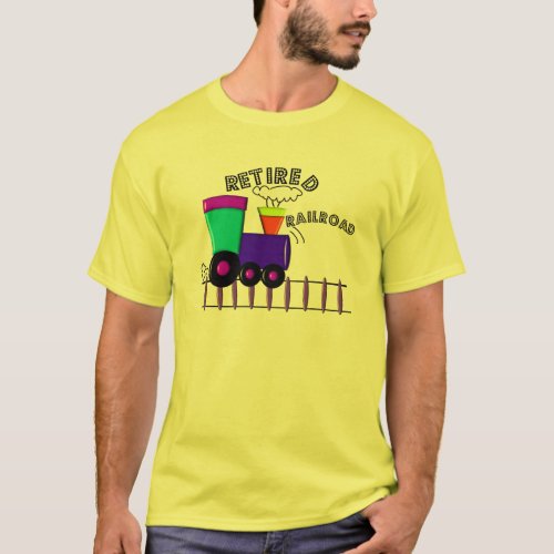 Retired Railroad Worker Gifts T_Shirt