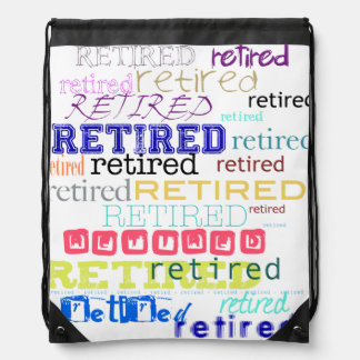 Retired Retirement Gift Backpack 1