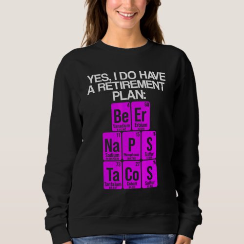 Retired Science Teacher Duty School Retirement 2 Sweatshirt