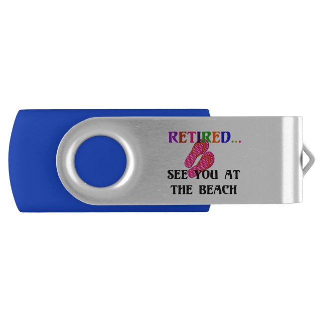 Retired--See You at the Beach Flash Drive (Front)
