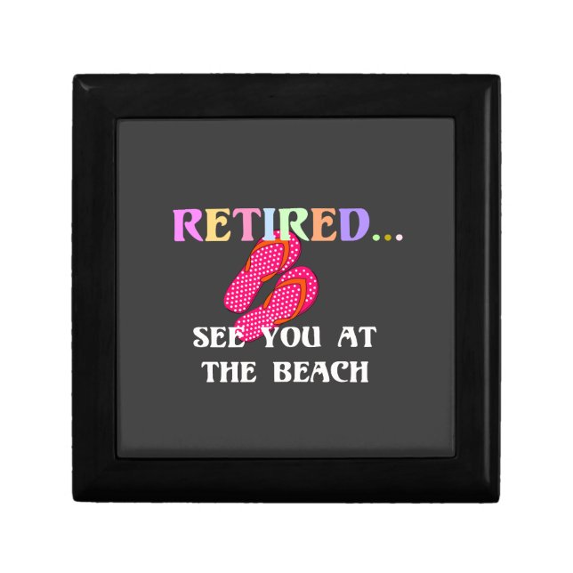 Retired...See You at the Beach Gift Box (Front)