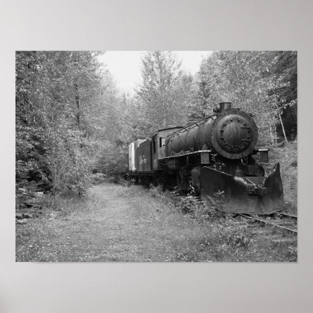 Retired Steam Train Poster (Front)