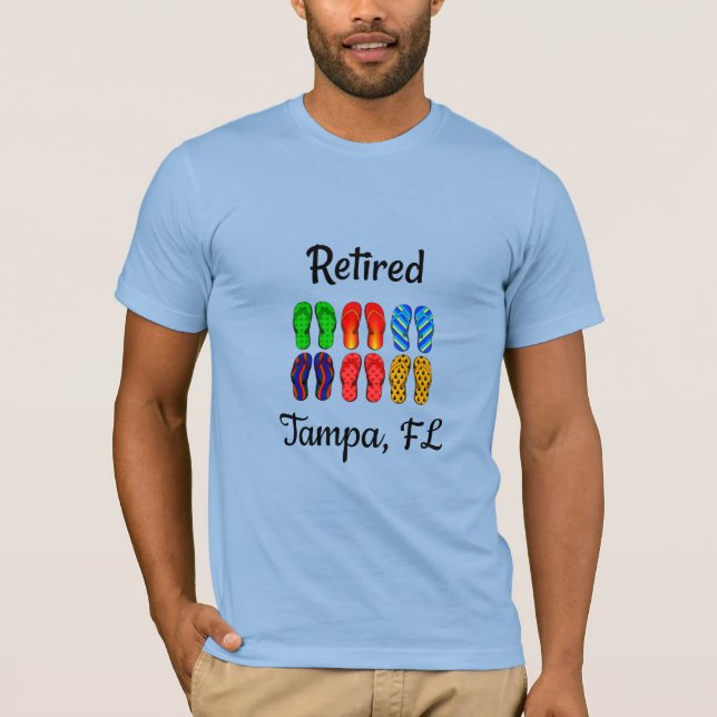 Retired - Tampa, FL,  T-Shirt (Front)