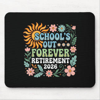 Retired Teacher 2026 Retired Life Teacher Mouse Pad