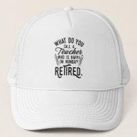 Retired Teacher Head of School Retirement Swag