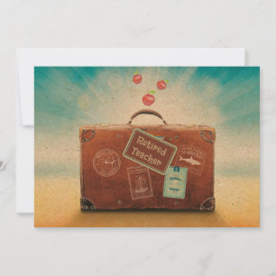 Retired Teacher, More Time to Travel, Card