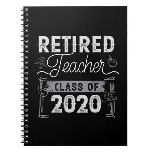 Retired Teacher Notebook