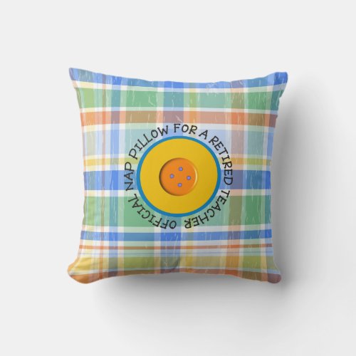 Retired Teacher Official Nap Pillow 9