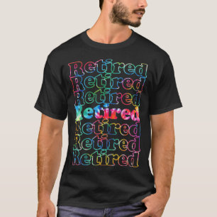 Retired Tie Dye T-Shirt