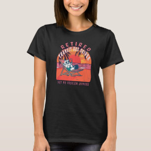 Retired Transit Bus Driver  Vintage Retirement T-Shirt
