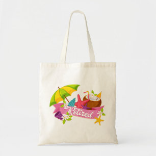 Retired Tropical Tote Bag